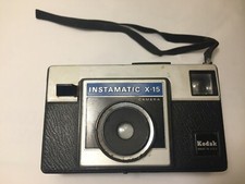 Vintage Kodak Instamatic X-15 Camera - see EVERY angle of camera 