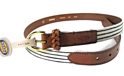 Women\'s Size M Light Brown Fossil Belt Women Fossil Belt - Etsy main image 4