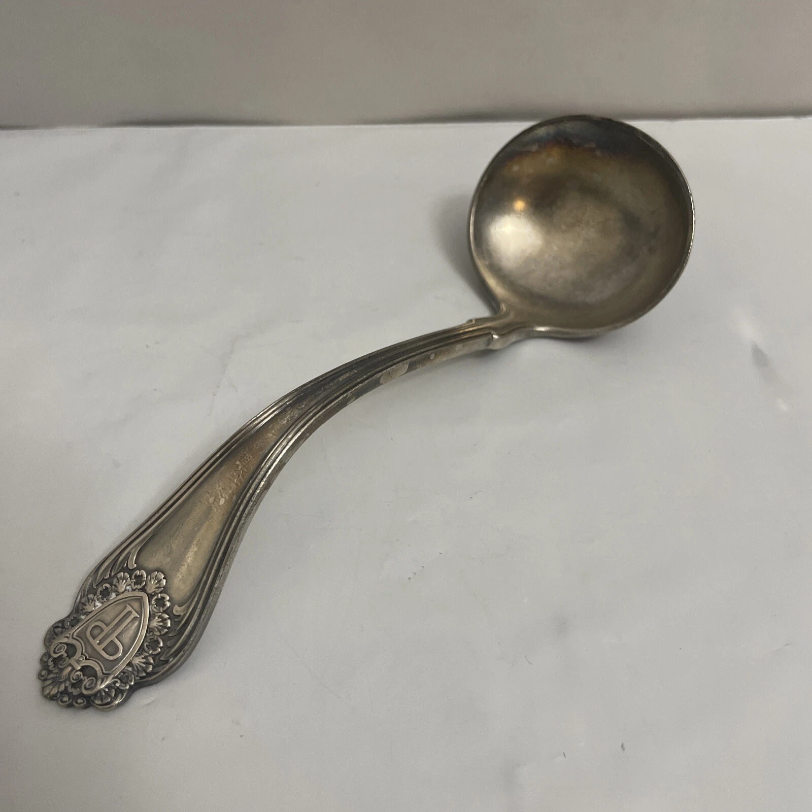 Antique Dominick & Haff PAT 07 ELECTRO PLATE Small Sauce Ladle Spoon