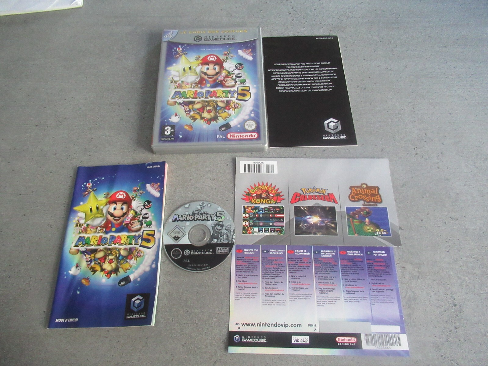 Mario party 5  / Game Cube /Nintendo / Complet