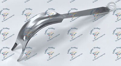Acetabular Double Prong Broad Retractor Hip Arthroplasty Orthopedic Surgical 