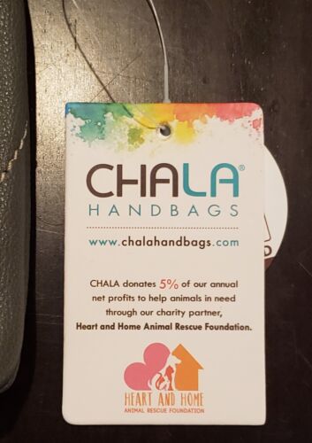 Chala - Black & Gray Crossbody / Cell Phone - New - Picture 2 of 5