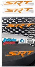SRT Emblem Overlay Decals (Grille and Trunk) - 2015-2018 Dodge Charger SRT