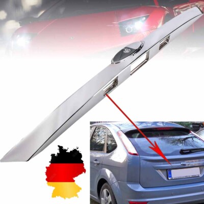 HECKKLAPPENGRIFF CHROM GRIFFLEISTE HECKKLAPPE LEISTE FÜR FORD FOCUS II 2 Mk2