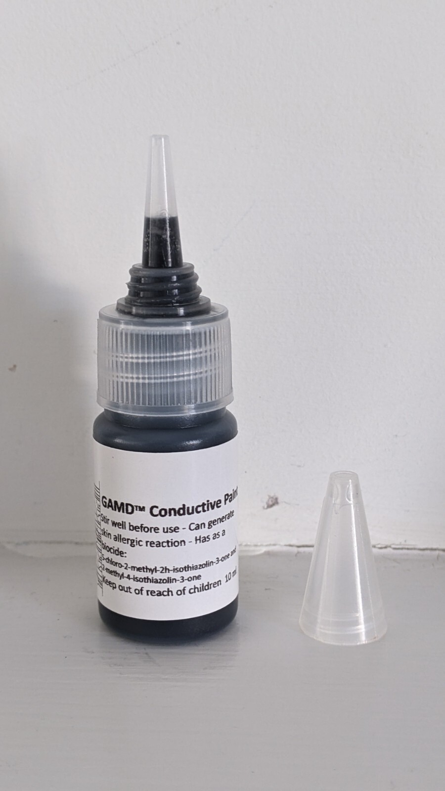 GAMD Leitfähige Farbe 10ml 35Ω@10mm als Leichtkleber verwendbar - Bild 2 von 2