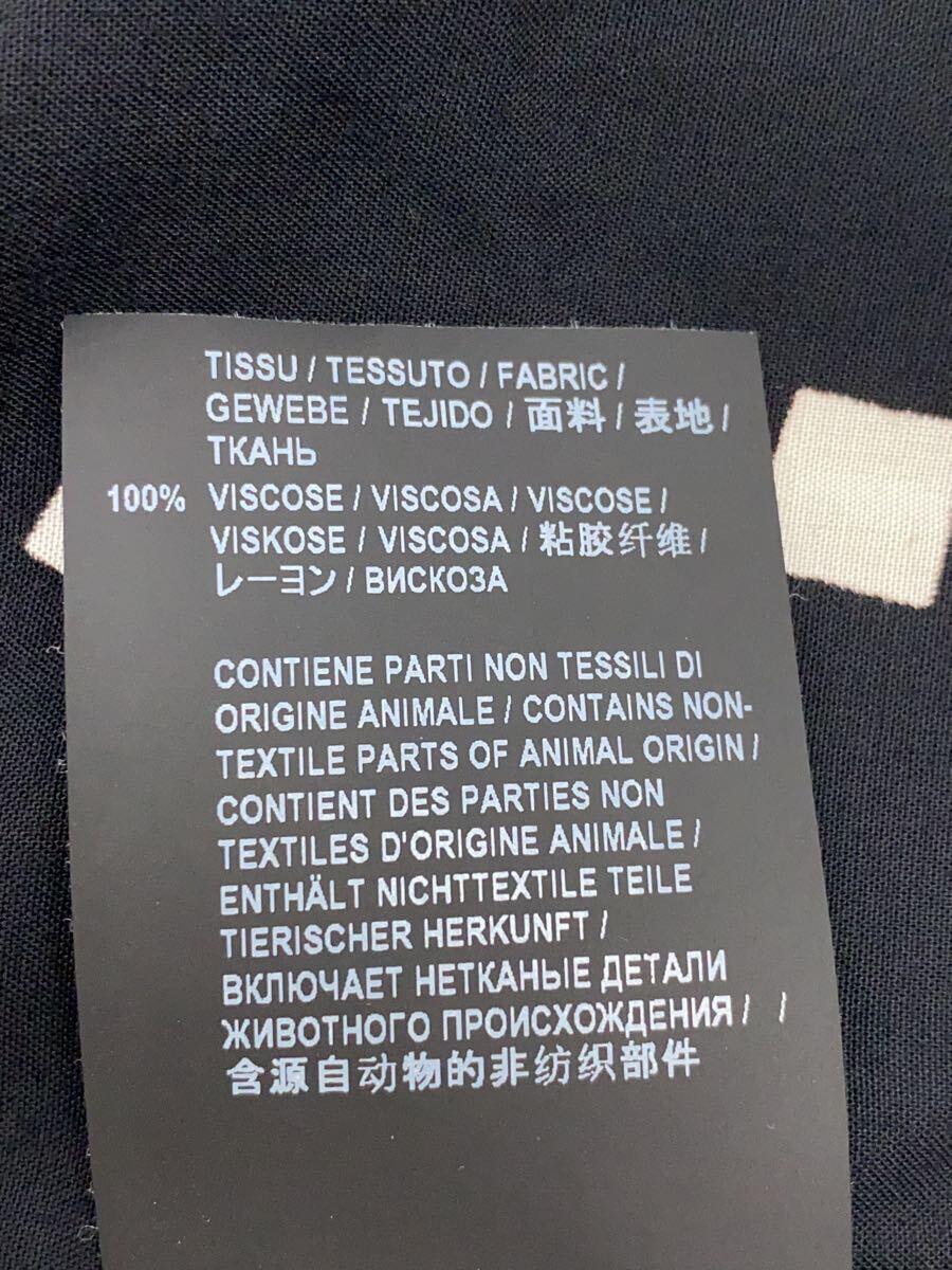 SAINT LAURENT Camicie Maniche Corte Rayon Nero 36 Usate