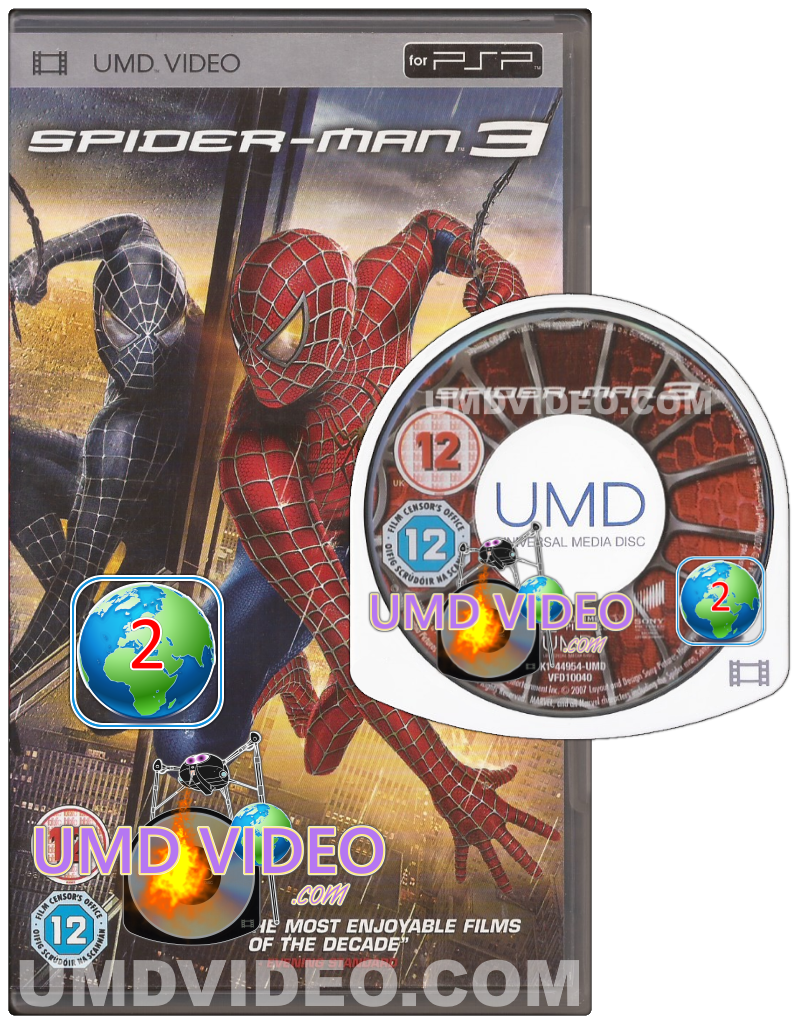 PSP UMD Movie - Spider-Man 3 [Region 2] 5050904495414| eBay
