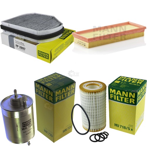 MANN-FILTER Inspektionspaket Filtersatz für Mercedes-Benz SLK 32 A MG Kompressor