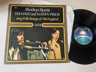 LP Folk T Hart Maddy Prior - Sing Folk Songs Of Old Vol.2 (13 Song) MOONCREST B