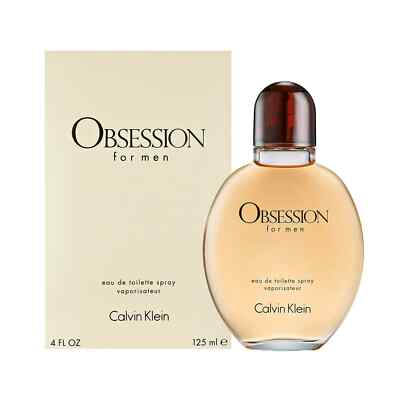 Calvin Klein Obsession for Men EdT Herren Düfte Parfum Männer Spray 125 ml Ovp