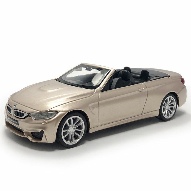 BMW M4 Convertible 143 Model Car Diecast Gift Toy Vehicle Kids Pull