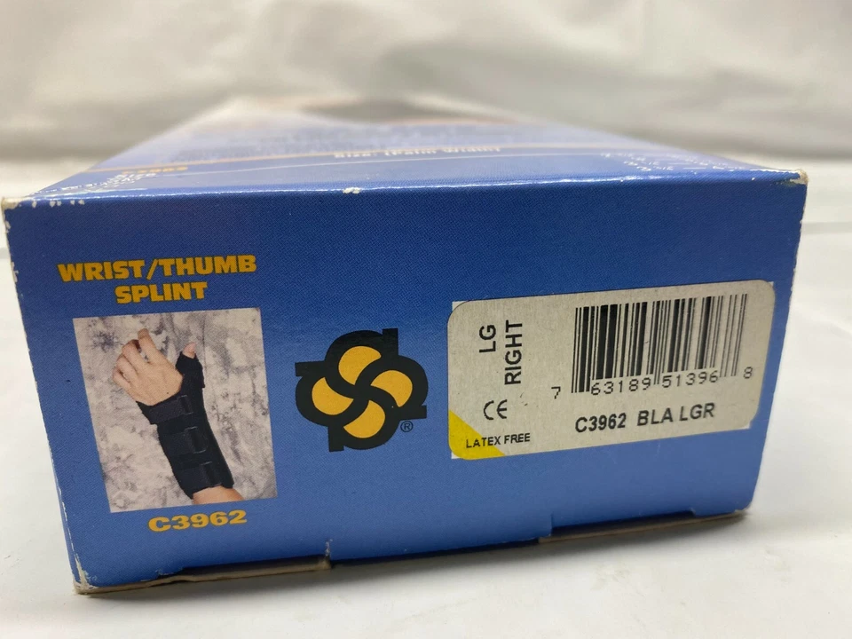 Muñequera Scott y férula para pulgar - derecha, grande - NUEVO Foto 3 de 3
