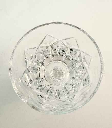 "Copa de vino tinto Waterford Crystal Patrick Claret cortes cruzados vintage 5,5"" B72" - Imagen 5 de 7