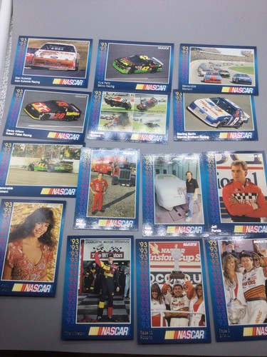 RARE SET 1993 MAXX CHROME NASCAR RACING SPORT CARDS Checklists Memorable Moment - Picture 5 of 10