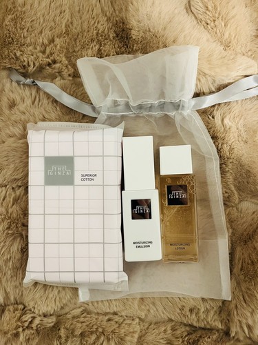 Shiseido THE GINZA Journey Kit (Moisturizing,Milky lotion,Cotton) - Picture 2 of 3