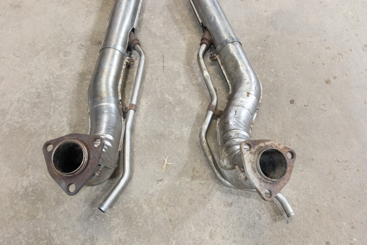 nonnonページ 90-93 NISSAN 300ZX NON TURBO EXHAUST MANIFOLDS CATALYTIC 2+0
