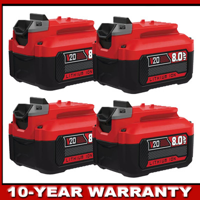 For Craftsman 8.0Ah 20 Volt 20V Max V20 Li-Ion Battery CMCB206 CMCB204 CMCB202