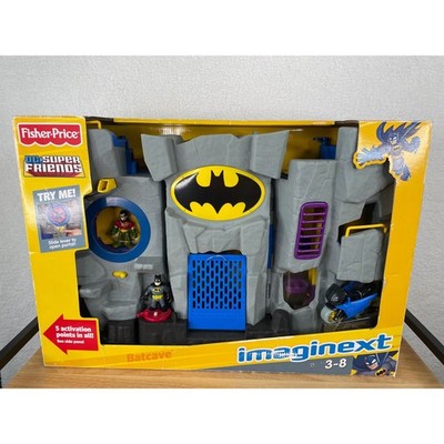 Fisher-Price Imaginext DC Super Friends Batcave Playset Batman
