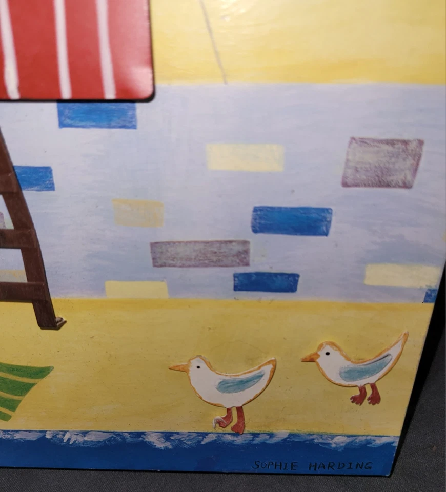 Sophie Harding 3d Beach Seagulls House Felix Rosenstiels Widow & Son Ltd Londres - Imagem 2 de 4