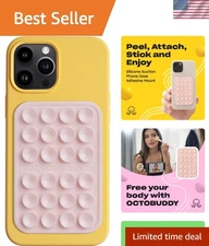 OCTOBUDDY Classic - Silicone Suction Phone Case Adhesive Mount -