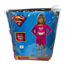 NIP Rubies DC COMICS Super Hero Girls Costume SUPERGIRL Size S, 4-6 FOR 3-4 YRS