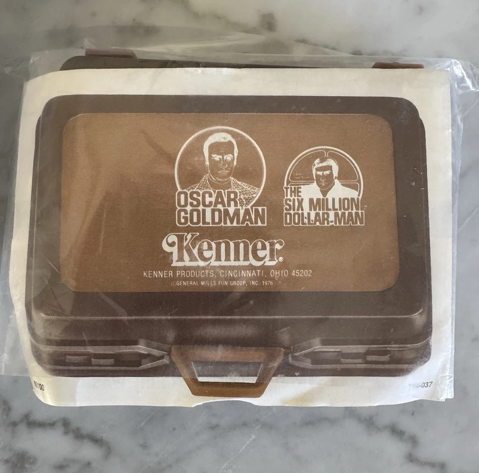 Figura Six Million Dollar Man Oscar Goldman 1977 artículo de coleccionista #65100 Foto 4 de 4