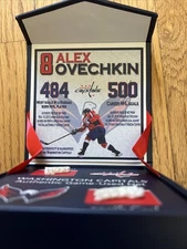 Alex OVECHKIN Washington Capitals Net Pieces From 484 & 500 Career Goals