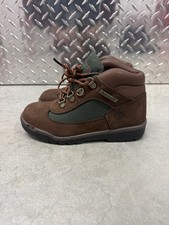NEW PRESCHOOL TIMBERLAND TB016737242 FIELD BOOT DARK BROWN sz2 LS sz13.5 RS