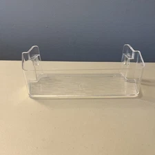 Used W11040382 M1-CAV 1 Refrigerator Door Shelf Bin for Whirlpool? Clear Shelf