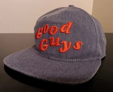Used Child's Play Chucky Good Guys Hat Denim Horror Bioworld Snapback Clean Good