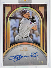 2025 Topps Five Star Jeff Bagwell Quotable Auto On Card SSP 5/5 Astros BOOKEND!