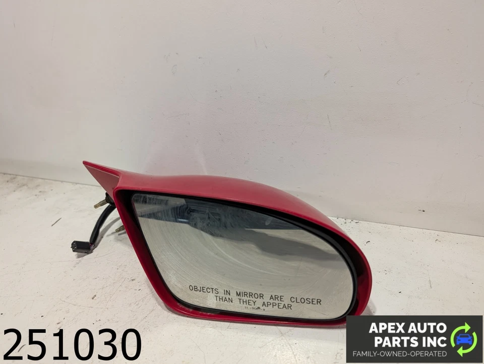Espelho de visão lateral direito Pontiac Firebird 3,8L vermelho metálico fabricante de equipamento original 2000 - Imagem 3 de 4