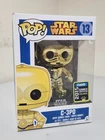 Funko Pop Star Wars #13 C-3P0 Metallic Figure 2015 Summer Convention