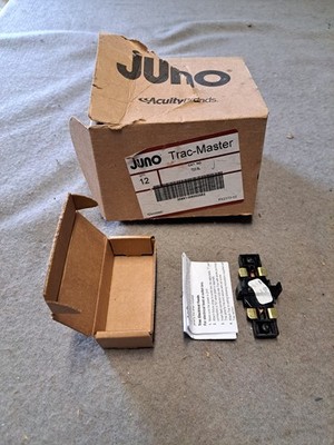 12 NEW Acuity Brands JUNO LIGHTING Trac-Master T23BL: LOT OF 12!!!