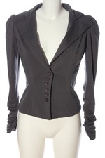 LAETICIA DREAMS Kurz-Blazer Damen Blazer Gr. DE 34 hellgrau Casual-Look