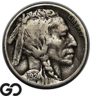 1924-S Buffalo Nickel, Key Date San Francisco Issue
