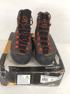 La Sportiva Men\'s Orange and Black Technical Mountaineering Boots La Sportiva Nepal EVO GTX Mountaineering Boots - Men main image 3