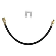 " Flexible Rubber Brake Line - 3/8"-24 External to Internal Thread, DOT 18