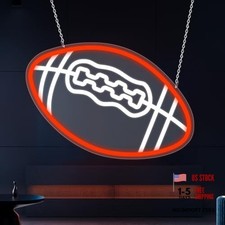 Football Neon Sign - LED Football Neon Sign for Wall & Football Neon Signs