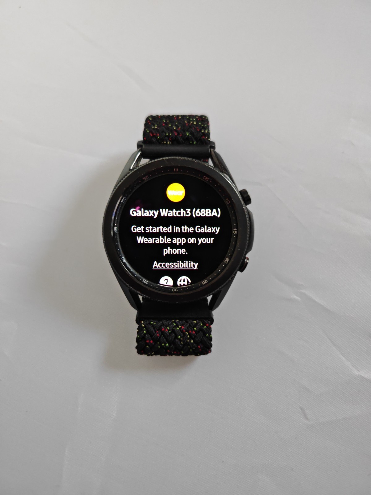 Samsung Galaxy Watch3 SM-R845F 45mm Stainless Steel Case Unlocked 4G AF75