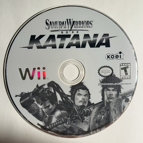 Samurai Warriors: Katana (Nintendo Wii, 2008) Disc - Afbeelding 1 van 2