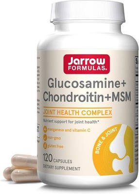 JARROW FORMULAS, GLUCOSAMINE + CHONDROITIN + MSM 120 Kapseln SUPER PREIS