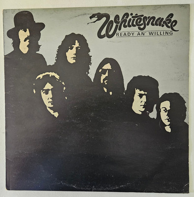 Whitesnake Ready An' Willing Vinyl 12'' LP Album UA Records UAG 30302 EX/NM