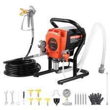 VEVOR Stand Airless Paint Sprayer Airless Sprayer 900W 3300PSI for Deck Fence