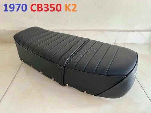 1968-1970 Honda CL350 Seat. Scrambler 350 K0-K2 Double Seat Saddle. Metal Pan