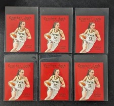 Lot of SIX (6) - Caitlin Clark Indiana Fever Cracker Jack Card RC