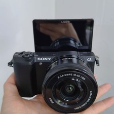 Sony Alpha a5100 24.3MP Mirrorless Digital Camera w/ 16-50mm Lens - 95 New
