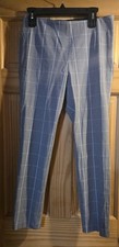 A New Day Black And White Striped Slacks Size 8