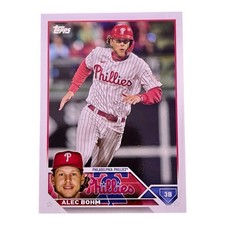 2023 Topps Series 1 Alex Bohm #128 Philadelphia Phillies (F)