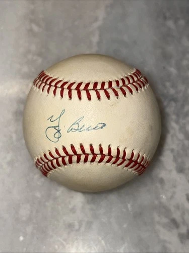 Yogi Berra Signed Official American League Baseball JSA